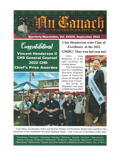 An Canach Q3 (Jul-Sep) - August Issue 2022