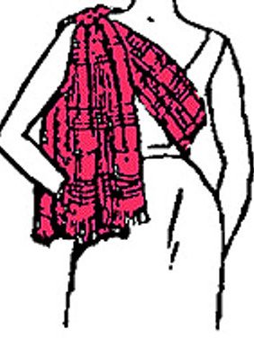 Sash Worn on Left Shoulder (Clan Member)